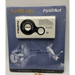 First Act MGT-02 Auto Guitar Chromatic Digital Tuner acoustic electric bass NEW